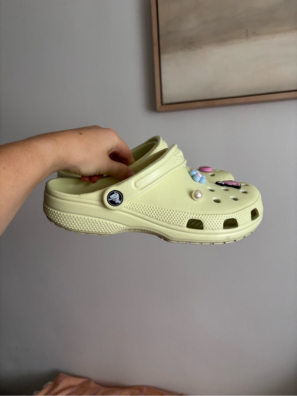 Crocs Light Green Classic Clogs - Picture 3 of 4